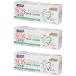 Sos denti antiplacca dentifricio 3x1 st