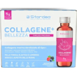 Stardea collagene + bellezza shot da bere - integratore da bere a base di 5g di collagene marino di tipo 1 e acido ialuronico - 8 shots da 50 ml