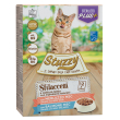 Stuzzy gatto sfilaccetti multipack adulto sterilizzato merluzzo & salmone cf. (12x85) gr