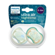 Succhietto avent ultra air night time 0-6m mixed stella cometa/gufo/libellula/dreams