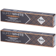Superwhite dentifricio carbone black edition 75ml 2x75 ml