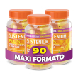 Sustenium plus - integratore alimentare energizzante per stanchezza fisica e mentale - 90 caramelle gommose
