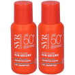 Svr fluido solare sun secure aqua spf 50+ 2x50 ml crema