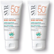Svr sun secure ecran mineral teinte pelli normali spf50+ 2x50 ml crema