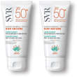 Svr sun secure ecran mineral teinte pelli secche spf50+ 2x50 ml crema