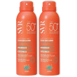 Svr sun secure lait crepitant spf 50+ set da 2 2x200 ml crema