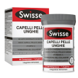 Swisse capelli pelle unghie 60 compresse integratore per pelle, capelli e unghie