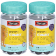 Swisse junior immuni gummy set da 2 2x150 g pastiglie