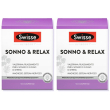 Swisse sonno & relax integratore con valeriana e magnesio compresse 2x