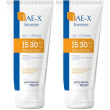 Tae-x inverse spf15 uvapf30 vitiligo suncare crema solare set da 2 2x5