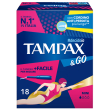 Tampax &go mini 18 assorbenti interni con applicatore flusso leggero