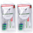 Tau-marin kit spazzolino medio e dentifricio gel rinfrescate alle erbe