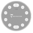 Techmade speaker suoni bianchi con led anti-stress per bambini e adulti