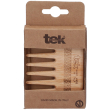 Tek pettine afro in frassino denti extra larghi 1 pz