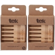 Tek pettine afro in frassino denti extra larghi 2x1 st