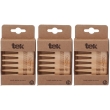Tek pettine afro in frassino denti extra larghi 3x1 st