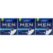 Tena men active fit livello 1 assorbenti per incontinenza set da 3 3x1