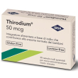 Thirodium 50 mcg 30 capsule molli - integratore alimentare per bambini