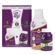 Ultra pep protocollo slim 6 zero ananas 500 ml + bruciagrassi forte 60 compresse