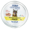Unipro gatto zero glutine adulti sterilizzati mousse pollo 85gr (vaschetta)