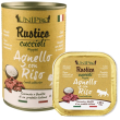 Unipro rustico cibo umido agnello e riso per cani cuccioli barattolo 400g