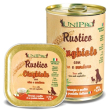 Unipro rustico cibo umido cinghiale riso e verdure per cani vaschetta 100g