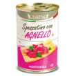 Unipro spezzatino con agnello cibo umido per cani adulti barattolo 400g