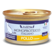 Unipro unicamente pollo cibo umido gatti adulti sterilizzati barattolo 85g