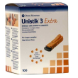 Unistik 3 extra lancette di sicurezza 100 pezzi profar