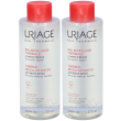 Uriage acqua micellare termale per pelli sensibili set da 2 2x500 ml g