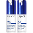 Uriage age lift - contorno occhi levigante set da 2 2x15 ml crema