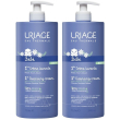 Uriage baby - 1a crema lavante 1lt set da 2 2x1000 ml sapone liquido
