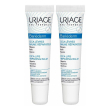 Uriage bariederm cica-levres balsamo isolante screpolate set da 2 2x15