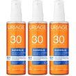 Uriage bariesun olio secco illuminante spf30, pelle sensibile, corpo,