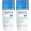 Uriage deodorante power3 set da 2 2x50 ml roller