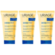 Uriage derm-phy olio lavante dermatologico bagno e doccia, pelle secca