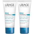 Uriage eau thermale crema ricca all'acqua set da 2 2x40 ml