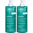 Uriage hyseac gel detergente purificante anti-imperfezioni set da 2 2x