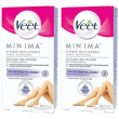 Veet® minimatm strisce depilatorie 2x1 st