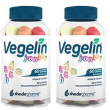 Vegelin junior 60 caramelle gommose 2x60 pz
