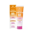 Veralab the sun - face acido ialuronico crema viso spf50 con attivi antiage e idratanti, 50ml
