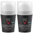Vichy homme deodorante roll -on antitraspirante 50 ml set da 2 2x50