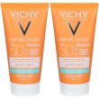 Vichy ideal soleil crema viso vellutata spf50+ set da 2 2x50 ml