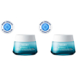 Vichy mineral 89 crema booster idratante 100h - ricca set da 2 2x50 ml