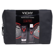 Vichy protocollo homme pochette con hydra mag c gel doccia 200ml + sensi shave schiuma da barba 200ml