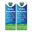 Vicks inalante 415,4mg + bastonicino nasale set da 2 2x15 ml s