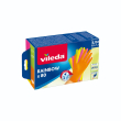 Vileda guanti rainbow 80 pezzi s/m