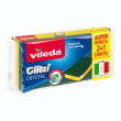 Vileda spugna glitzi crystal 2+1 pezzi