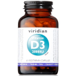 Viridian vitamin d3 2000iu 60 capsule vegetariane