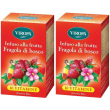 Viropa infuso alla frutta 10 vitamine fragola del bosco bustine 2x15 p